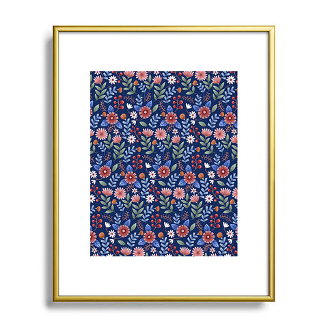 Pimlada Phuapradit Night Garden 03 Metal Framed Art Print