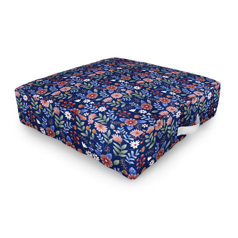 Pimlada Phuapradit Night Garden 03 Outdoor Floor Cushion