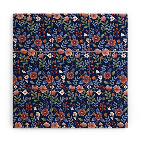 Pimlada Phuapradit Night Garden 03 Wood Wall Mural