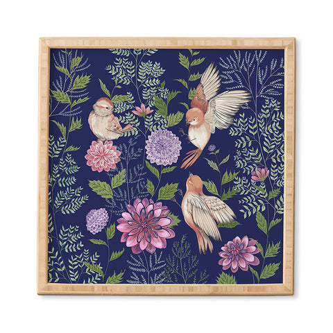 Pimlada Phuapradit Night Garden Framed Wall Art