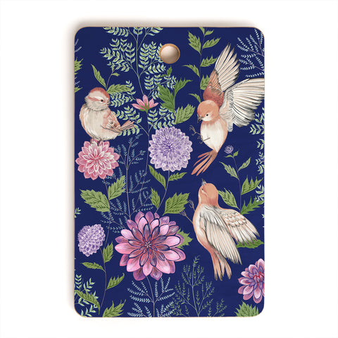 Pimlada Phuapradit Night Garden Cutting Board Rectangle
