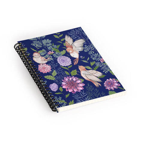 Pimlada Phuapradit Night Garden Spiral Notebook