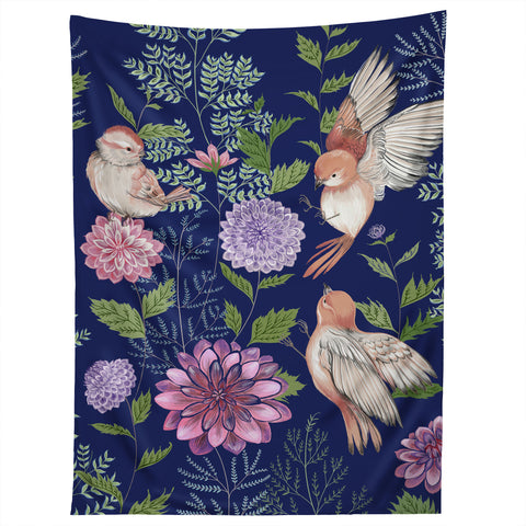 Pimlada Phuapradit Night Garden Tapestry