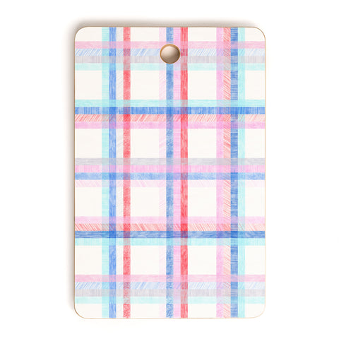 Pimlada Phuapradit Nova checker Cutting Board Rectangle