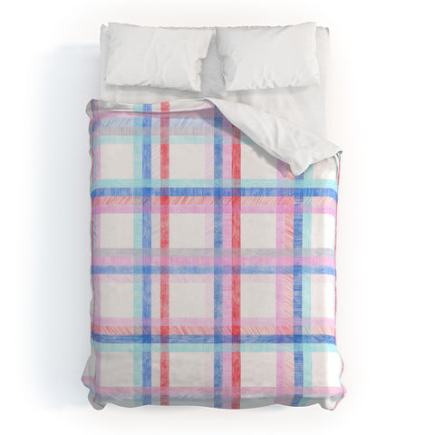 Pimlada Phuapradit Nova checker Duvet Cover