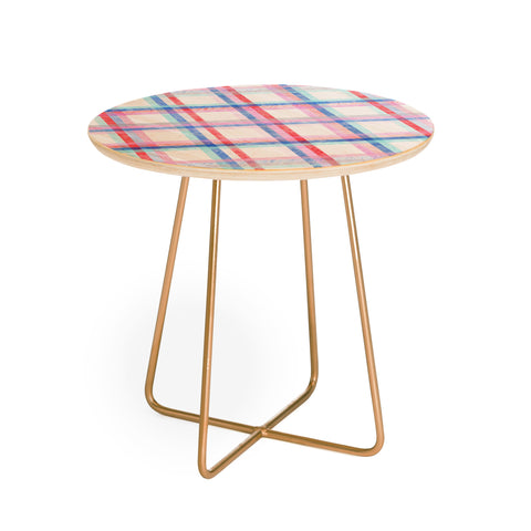 Pimlada Phuapradit Nova checker Round Side Table