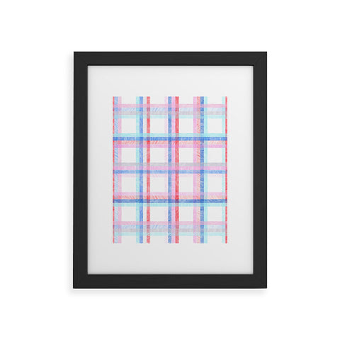 Pimlada Phuapradit Nova checker Framed Art Print