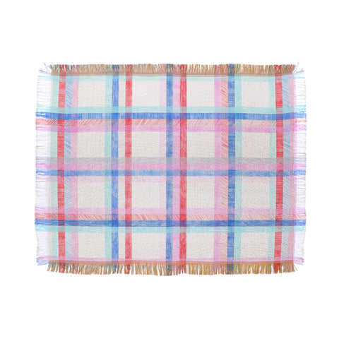 Pimlada Phuapradit Nova checker Throw Blanket