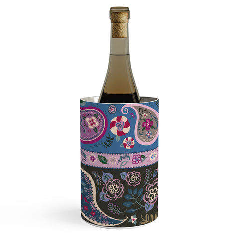 Pimlada Phuapradit Paisley and Lace Stripes Wine Chiller