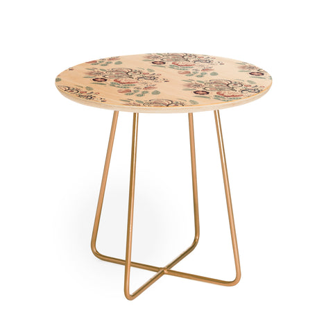 Pimlada Phuapradit Paisley Harmony Round Side Table
