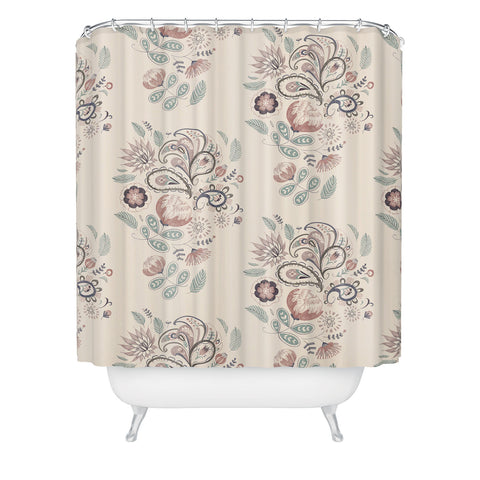 Pimlada Phuapradit Paisley Harmony Shower Curtain