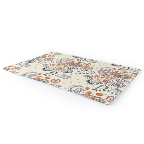 Pimlada Phuapradit Paisley with floral Area Rug