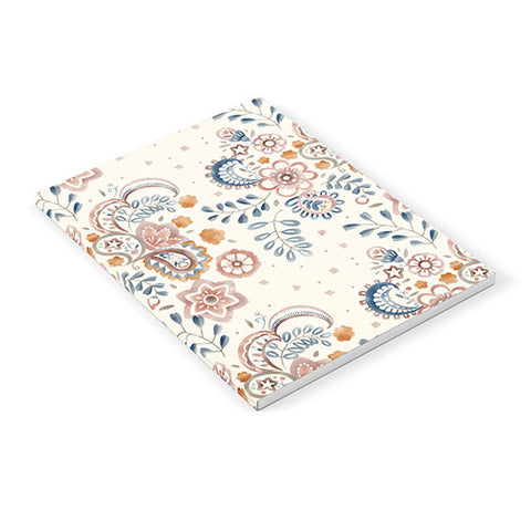 Pimlada Phuapradit Paisley with floral Notebook