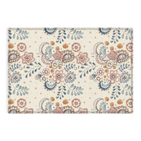 Pimlada Phuapradit Paisley with floral Outdoor Rug