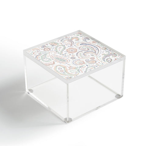 Pimlada Phuapradit pale paisley Acrylic Box