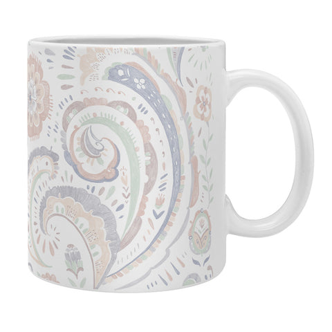 Pimlada Phuapradit pale paisley Coffee Mug