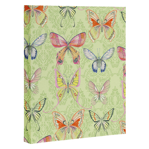 Pimlada Phuapradit Pastel Butterflies Art Canvas