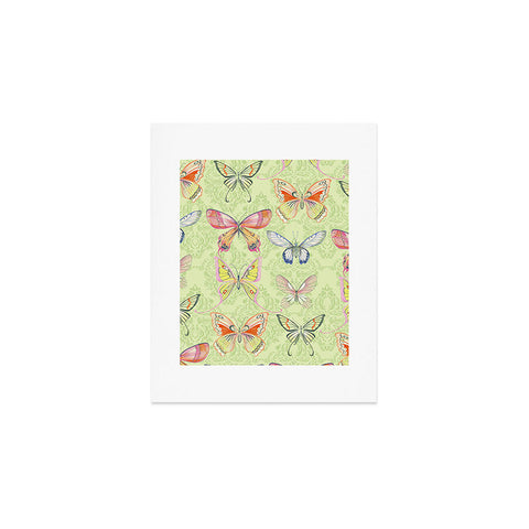 Pimlada Phuapradit Pastel Butterflies Art Print