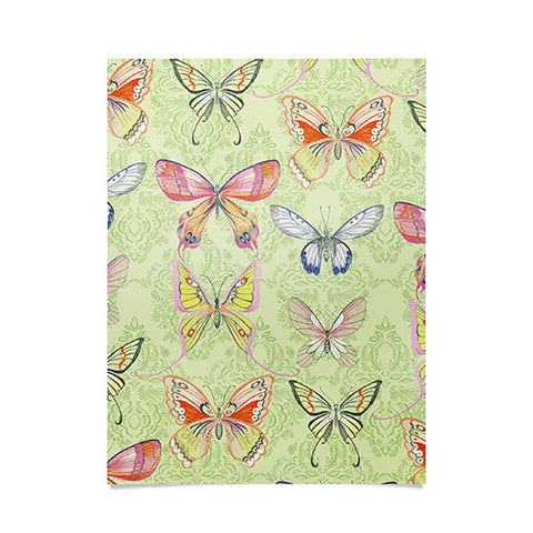Pimlada Phuapradit Pastel Butterflies Poster