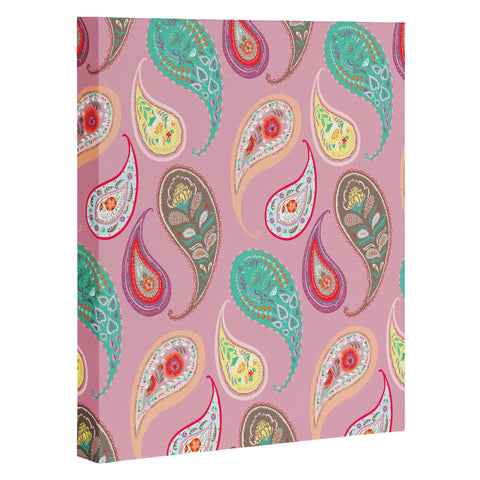 Pimlada Phuapradit Pastel Paisleys Art Canvas
