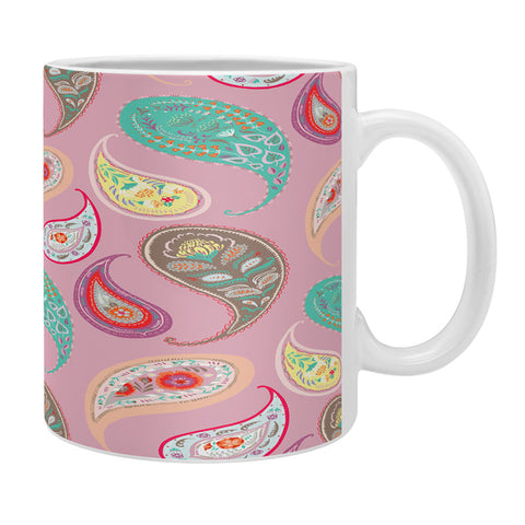 Pimlada Phuapradit Pastel Paisleys Coffee Mug