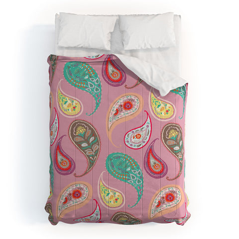 Pimlada Phuapradit Pastel Paisleys Comforter