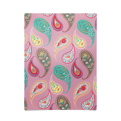 Pimlada Phuapradit Pastel Paisleys Poster