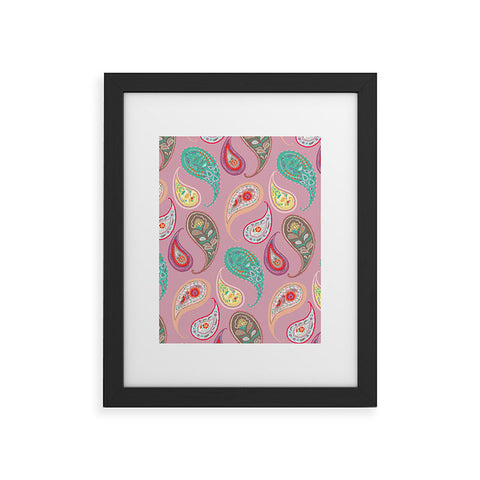 Pimlada Phuapradit Pastel Paisleys Framed Art Print