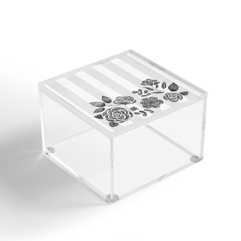 Pimlada Phuapradit Peony Stencil Acrylic Box