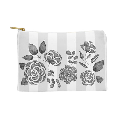 Pimlada Phuapradit Peony Stencil Pouch