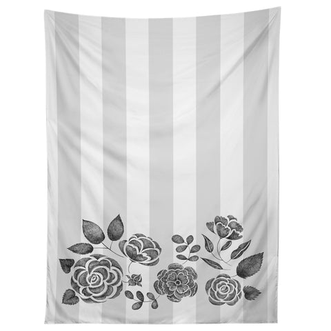 Pimlada Phuapradit Peony Stencil Tapestry