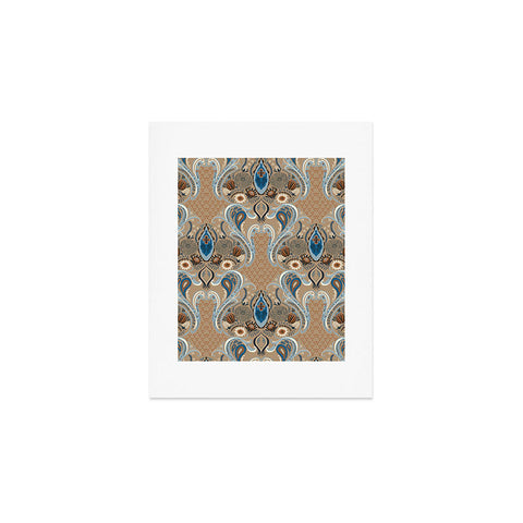 Pimlada Phuapradit Protea flowers and damasks Art Print