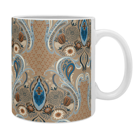 Pimlada Phuapradit Protea flowers and damasks Coffee Mug