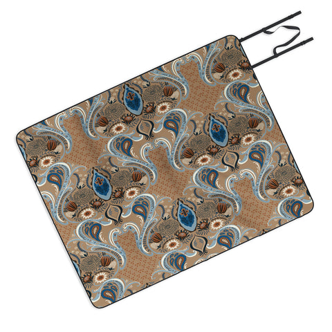 Pimlada Phuapradit Protea flowers and damasks Picnic Blanket