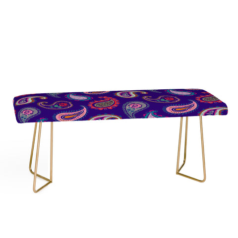 Pimlada Phuapradit Purple Paisleys Bench