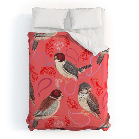 Pimlada Phuapradit Pygmy Falcons Duvet Cover