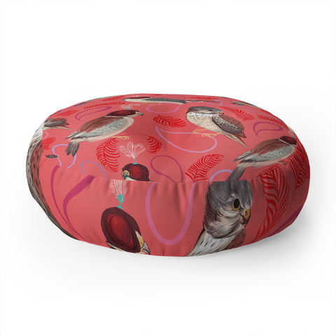 Pimlada Phuapradit Pygmy Falcons Floor Pillow Round