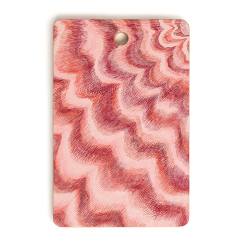 Pimlada Phuapradit Red Beam Cutting Board Rectangle