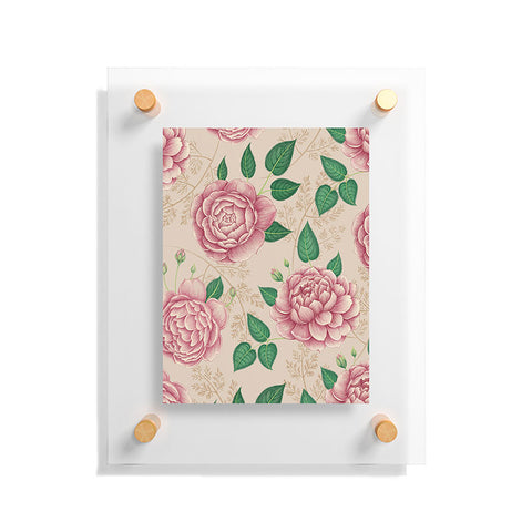 Pimlada Phuapradit Rose and Fern Floating Acrylic Print