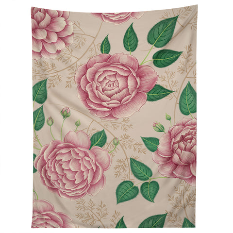 Pimlada Phuapradit Rose and Fern Tapestry