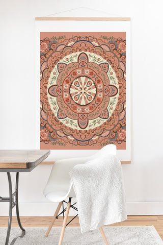Pimlada Phuapradit Round labyrinth Art Print And Hanger