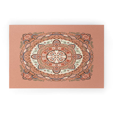 Pimlada Phuapradit Round labyrinth Welcome Mat