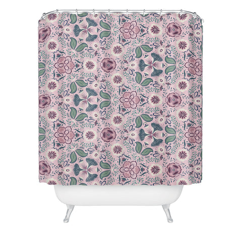 Pimlada Phuapradit Sangria garden Shower Curtain