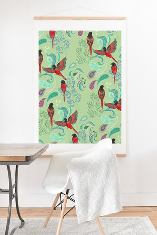 Pimlada Phuapradit Scarlet Minivet Art Print And Hanger