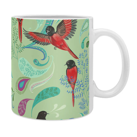 Pimlada Phuapradit Scarlet Minivet Coffee Mug