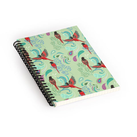 Pimlada Phuapradit Scarlet Minivet Spiral Notebook