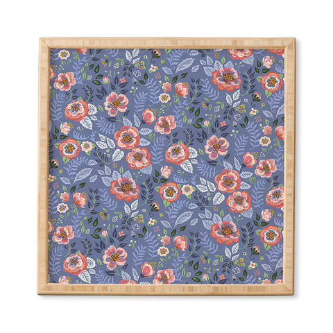 Pimlada Phuapradit Shrub Roses Framed Wall Art