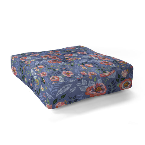 Pimlada Phuapradit Shrub Roses Floor Pillow Square