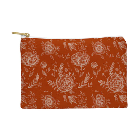 Pimlada Phuapradit Sienna floral linework Pouch