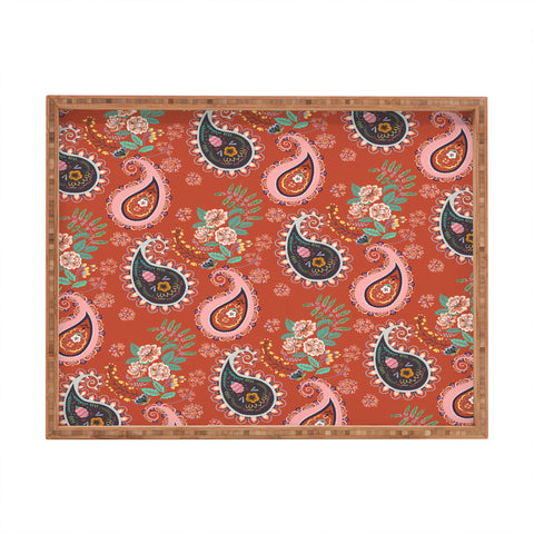 Pimlada Phuapradit Sienna Lace Rectangular Tray